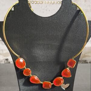 Kate Spade Vegas Jewels Cabaret Pink Collar Necklace BNWT & ORIGINAL KS DUST BAG